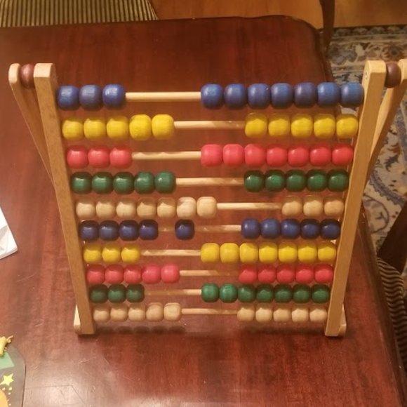 Vintage Large Wooden Collapsible Abacus - IKEA - Picture 2 of 8